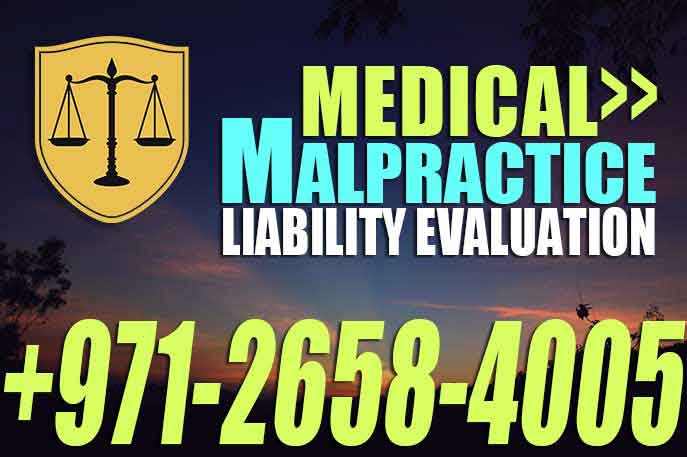 Medical Malpractice Liability Evaluation – UAE Law