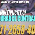 Multiplicity Of Insurance Contracts The assured’s