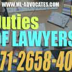 Duties of solicitor lawyers solicitors legal practitioner