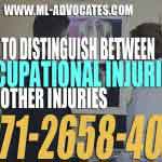 Distinguish Between Occupational Injuries And Other Injuries