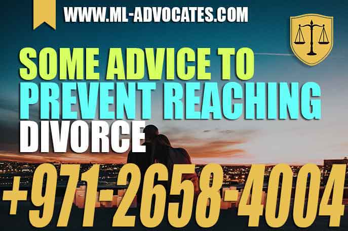 Some Advice to Prevent Reaching Divorce – Mohamed Mahmoud Al Marzooqi law firm