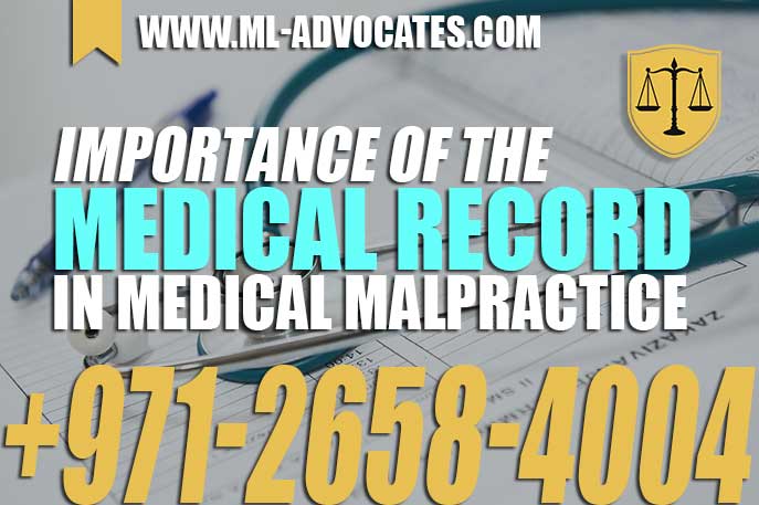 Importance of the Medical Record in Medical Malpractice