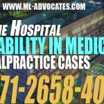 The Hospital Liability in Medical Malpractice Cases